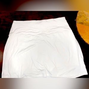 White Athletic Skirt